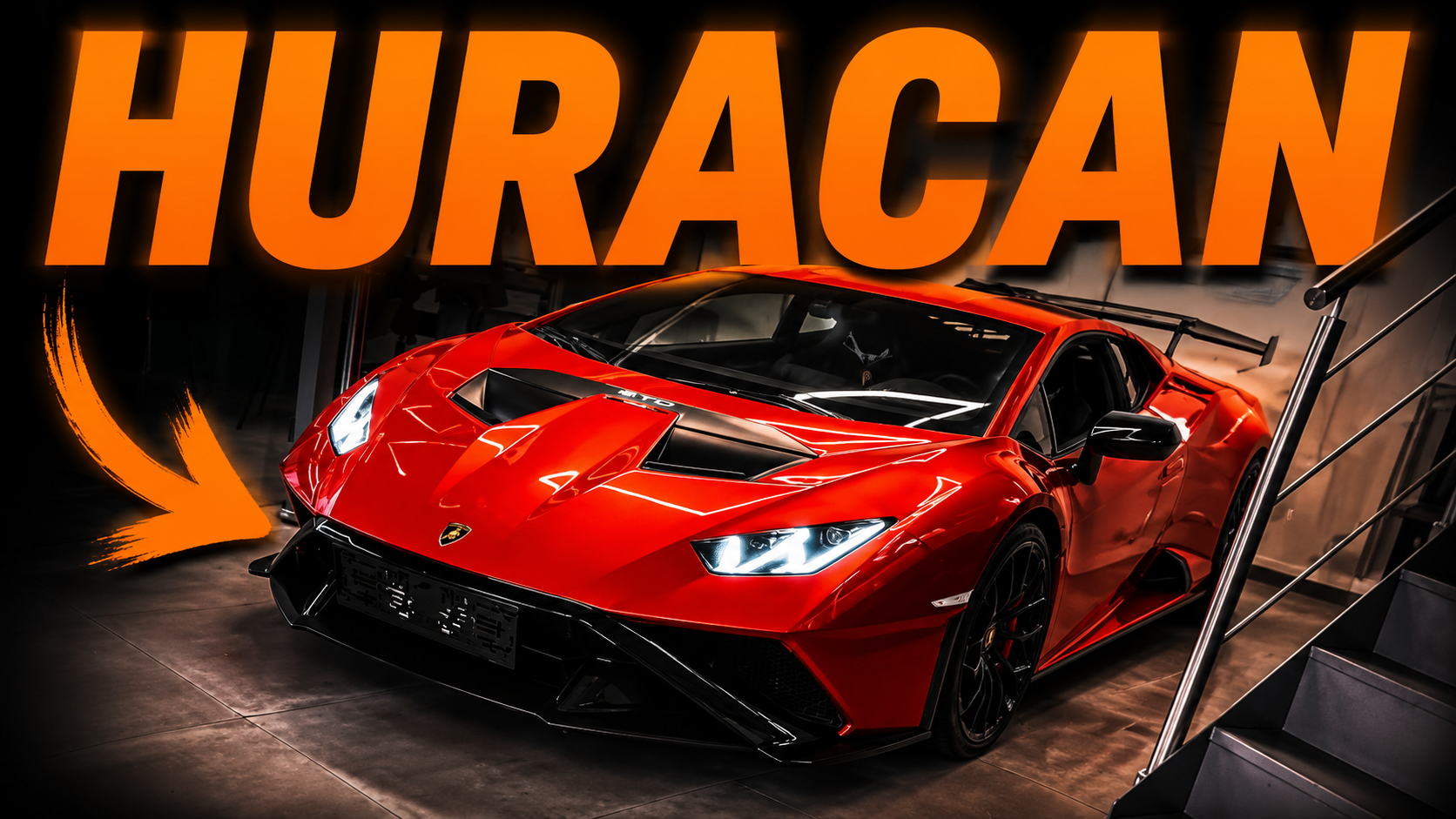 La lamborghini Huracan du Garage Denis