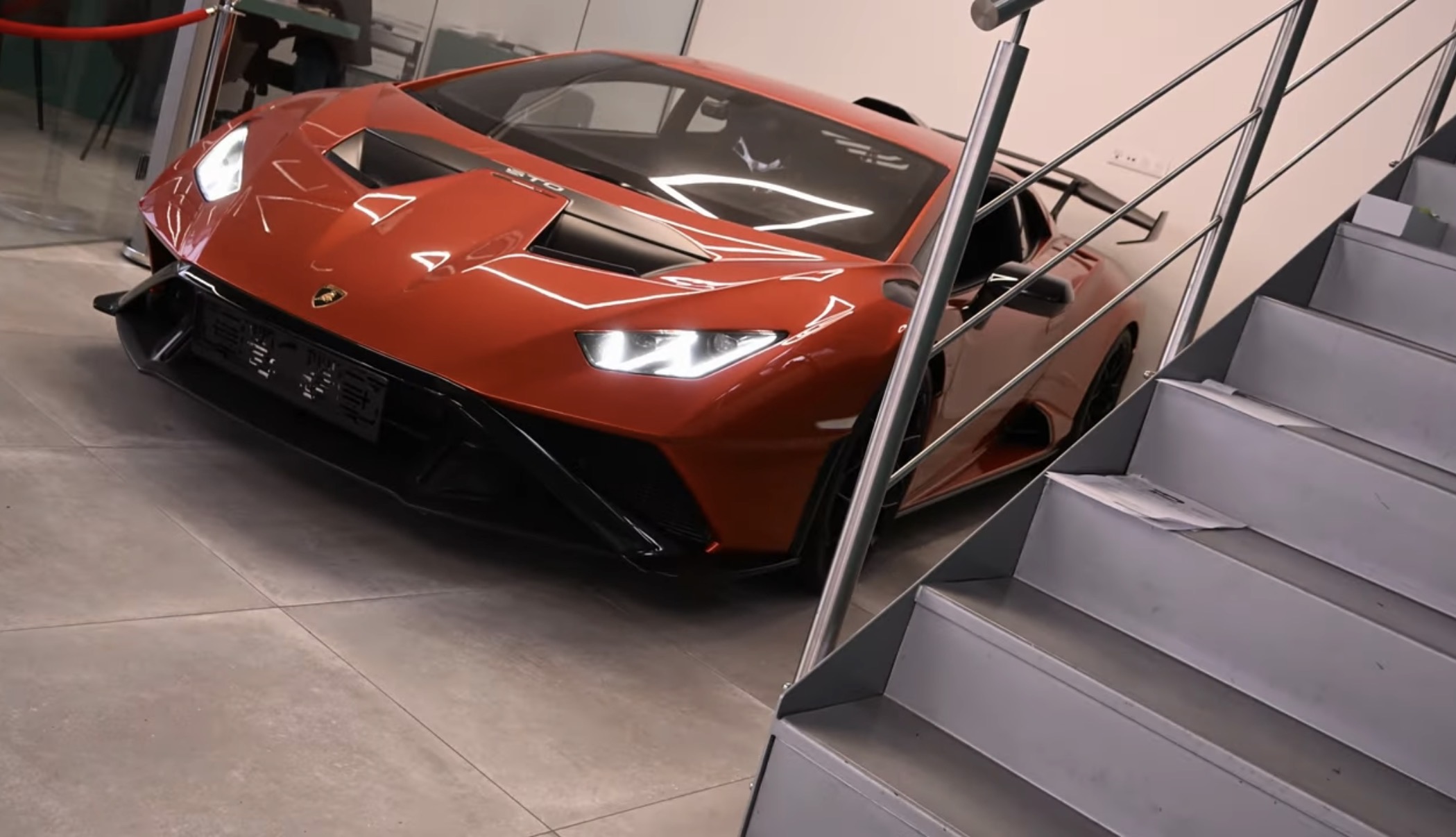 La lamborghini Huracan du Garage Denis