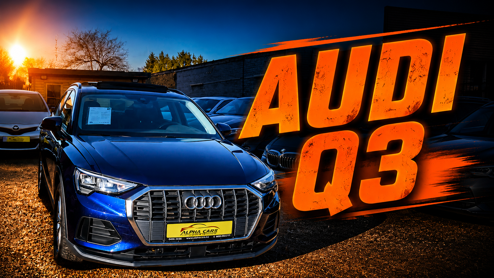 Découvrez cette superbe Audi Q3 disponible chez Alpha Cars