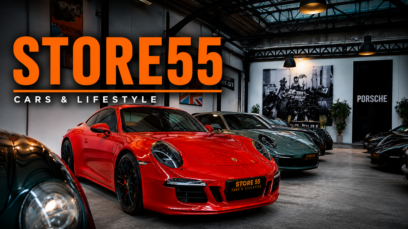 La Porsche 911 Carrera 4 GTS de Store 55.
