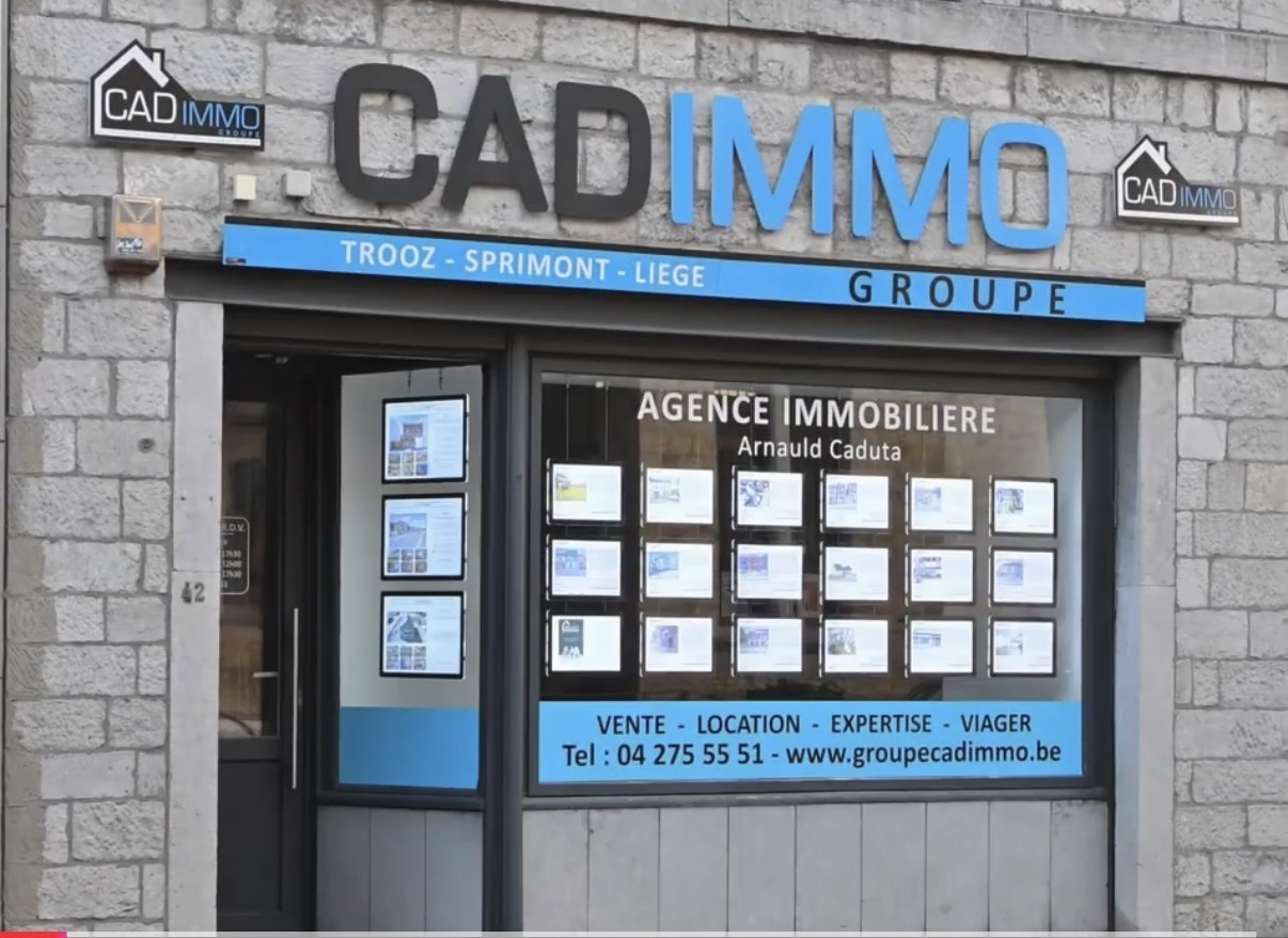 Les bureaux de Sprimont de l’agence Cadimmo