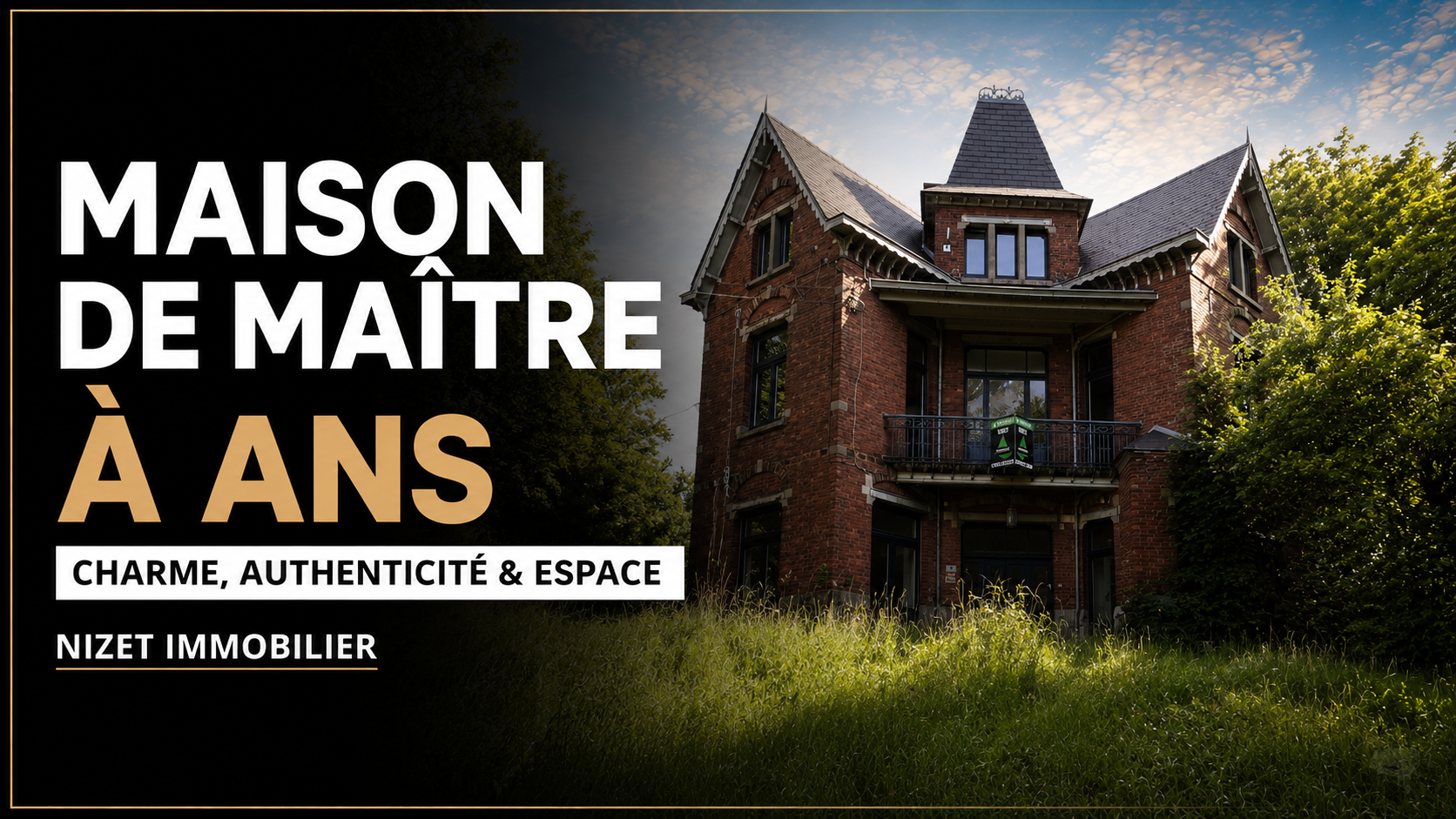 Maison de maître à vendre à Ans
