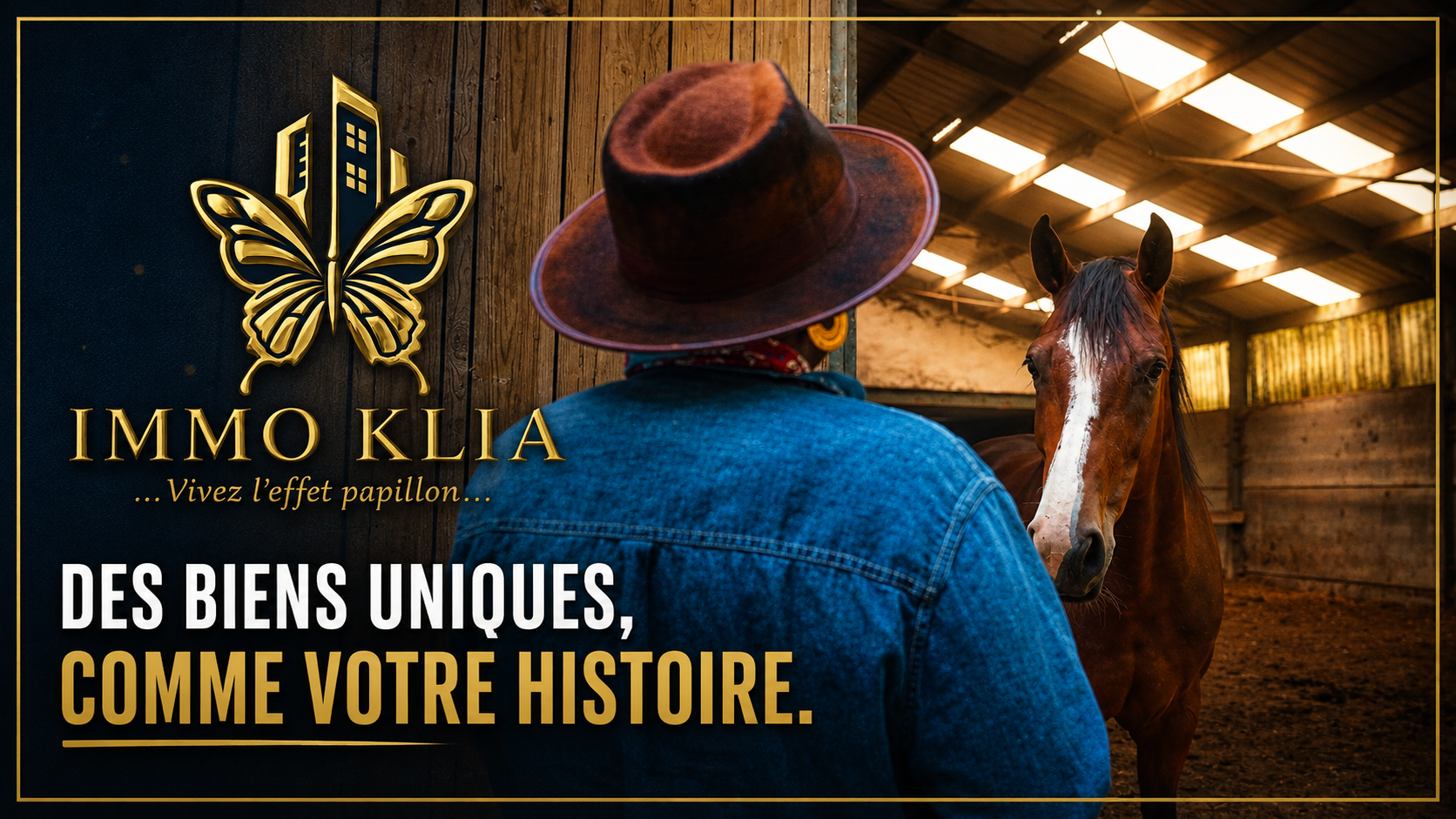 Un bien rare pour les passionnés d’équitation et de grands espaces